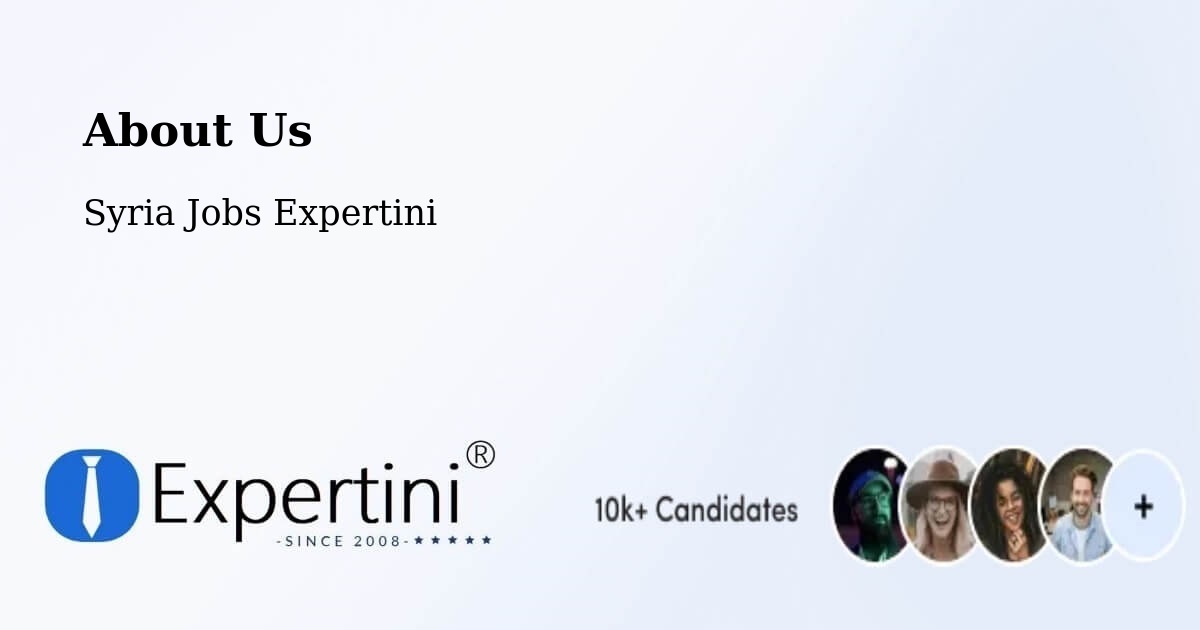 About Expertini Recruitment Platform  – Darkūsh - Darkūsh, Syria Jobs Expertini