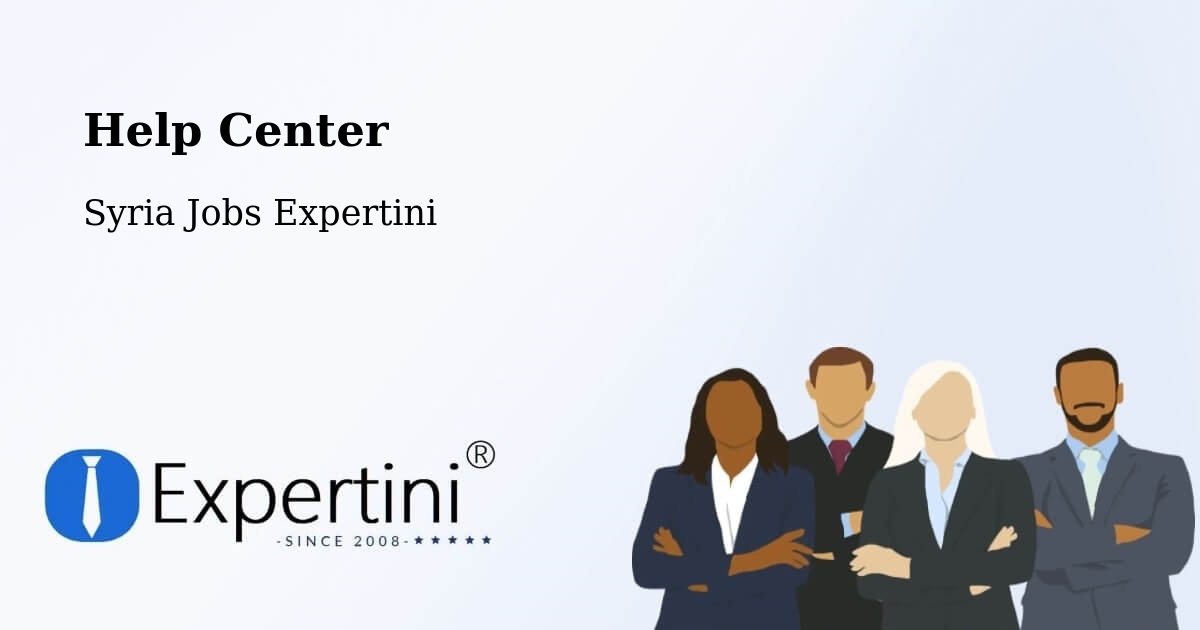 Help Center – Darkūsh - Syria Jobs Expertini