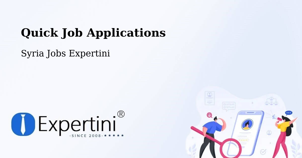 Quick Apply Feature – Darkūsh - Syria Jobs Expertini