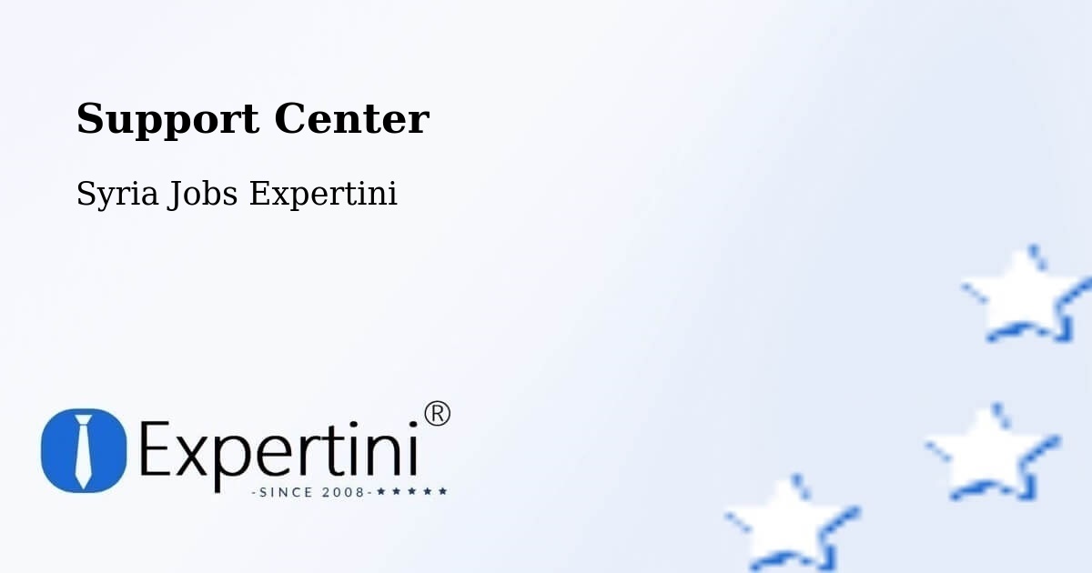 Support Services – Darkūsh - Syria Jobs Expertini